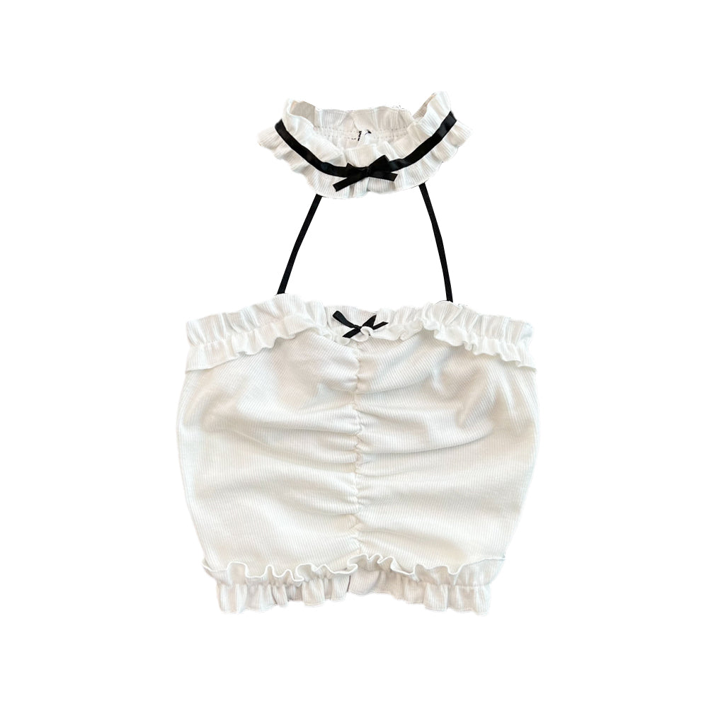 Seksiy Backless Derin Yaka Atlet