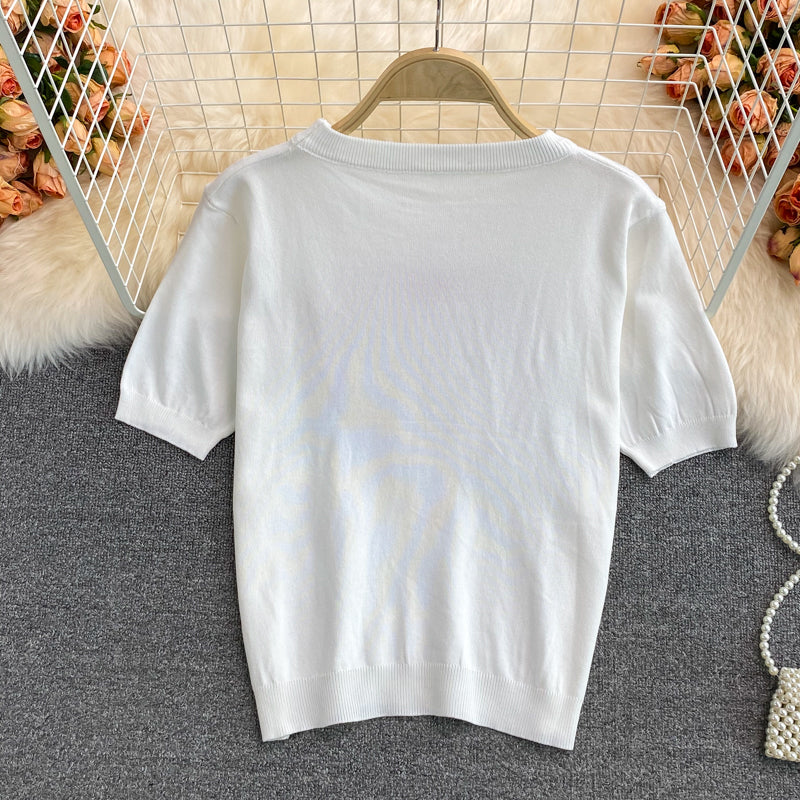 Aşk Buz İpeği Kısa Kol T-Shirt