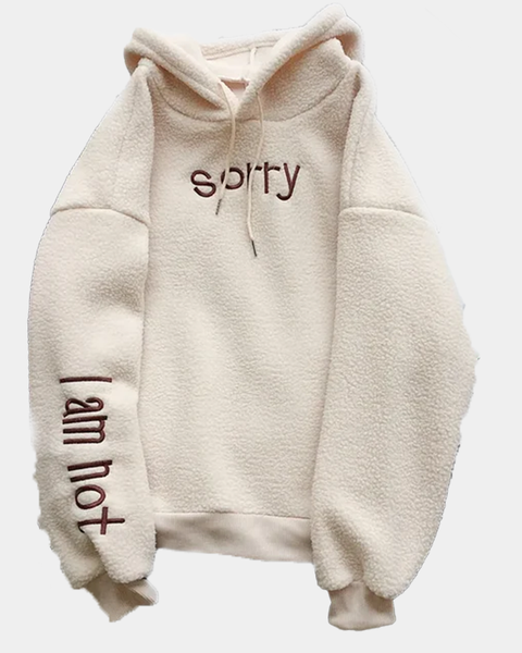 Sorry Polar Style Hoodie