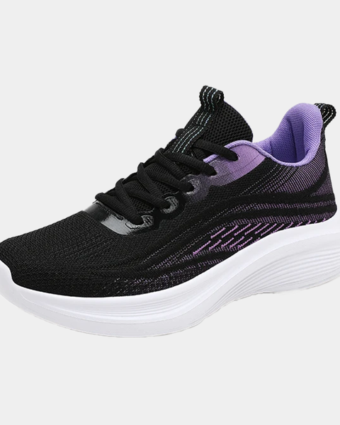 Black & Purple Sneakers Ayakkabı