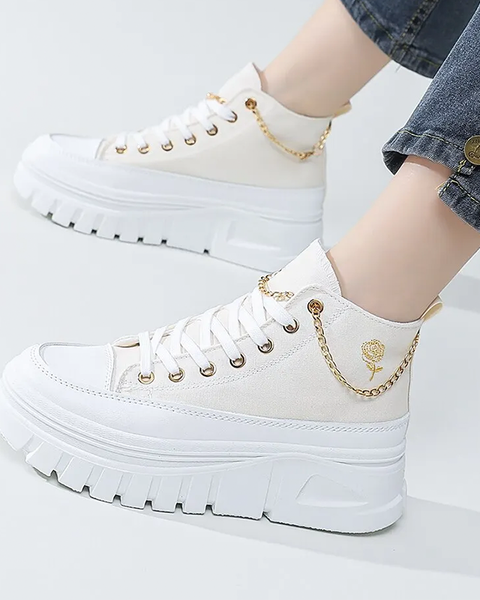 Rose Chain Sneakers Ayakkabı