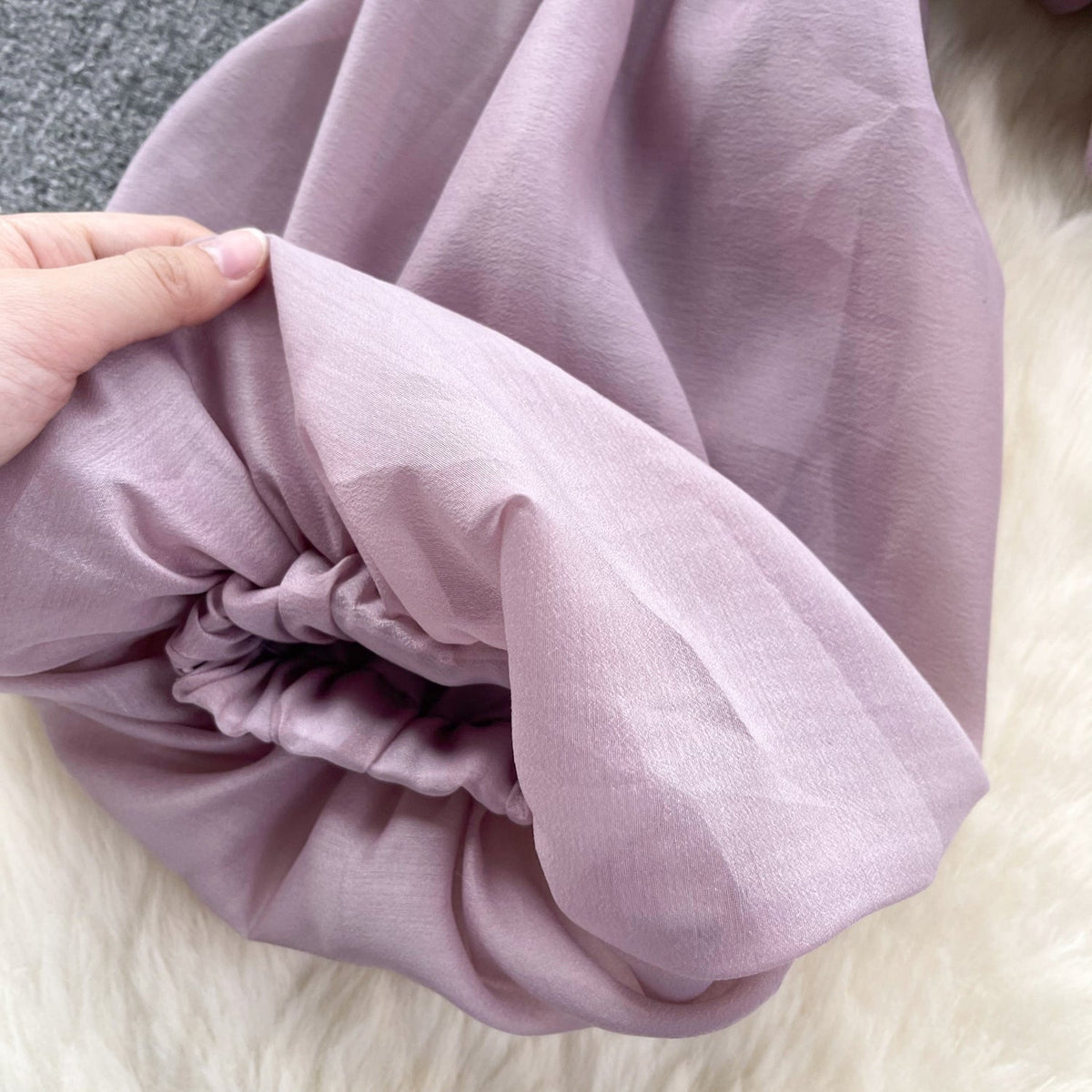 Seksiy Off-shoulder Volanlı Şifon Bluz