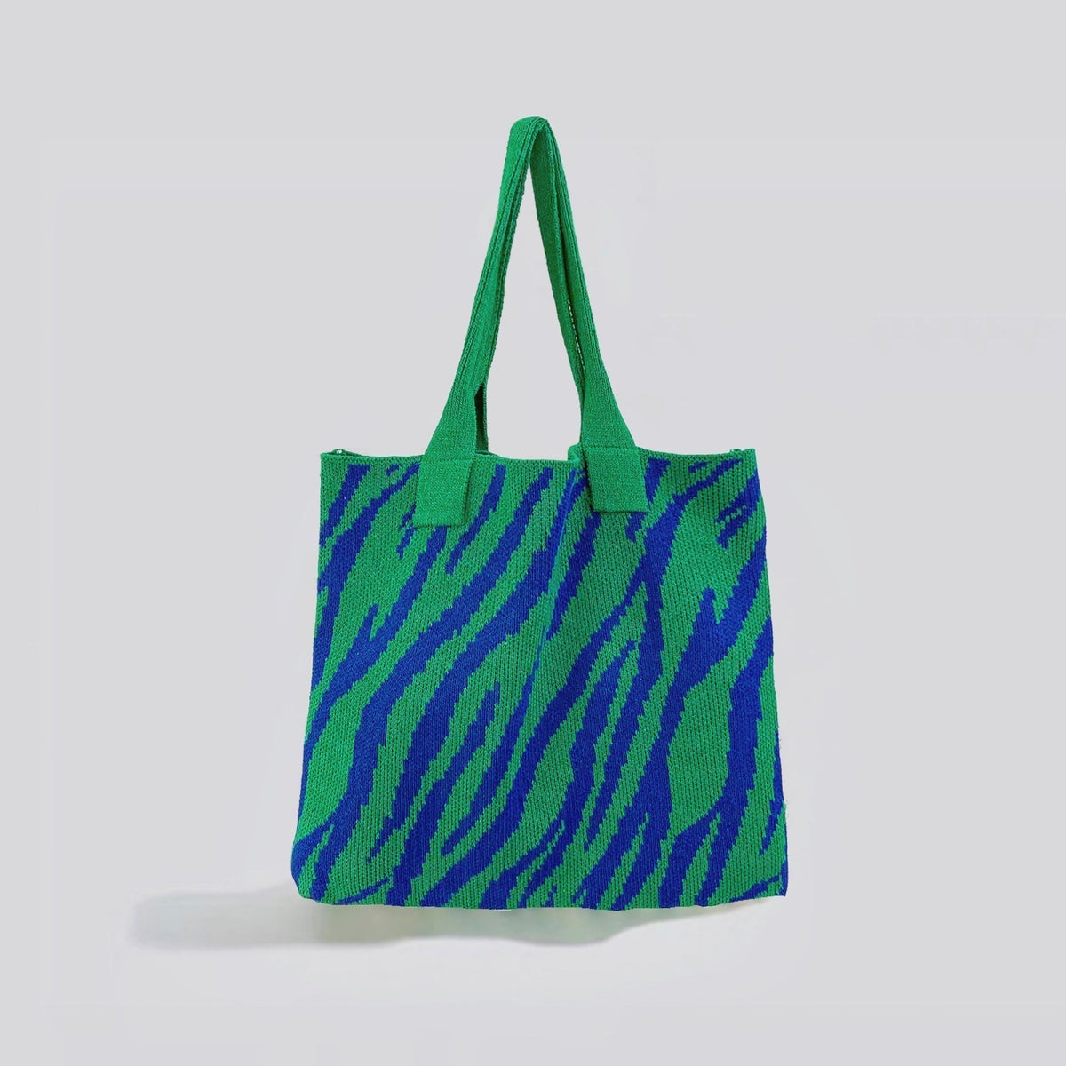 Zebra Desenli Alışveriş Çantası