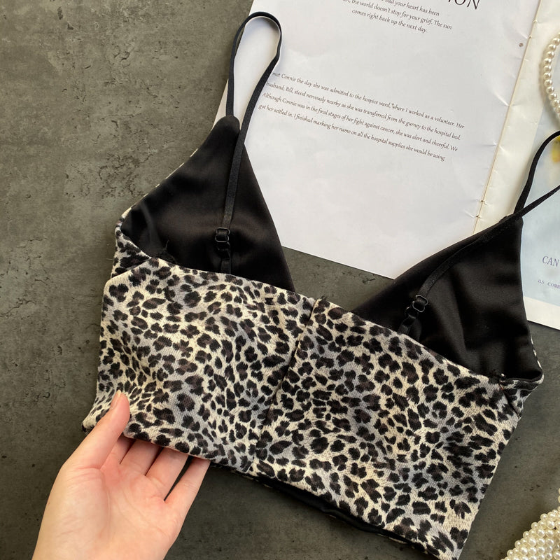 Hottie Zebra Çizgili Baskılı Atlet