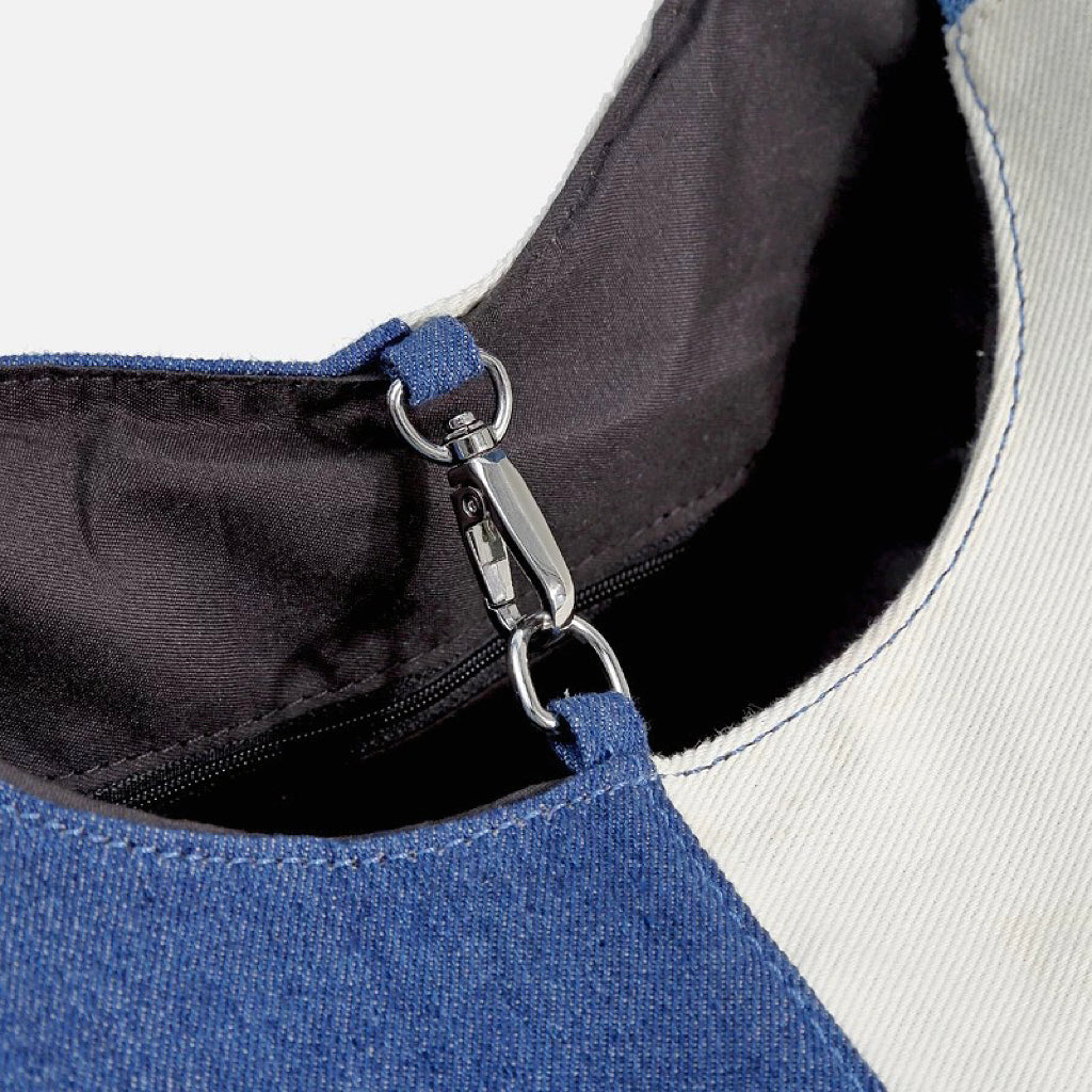 Patchwork-Denim-Alışveriş Çantası