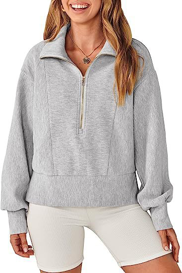 Şık Fermuarlı Sweatshirt