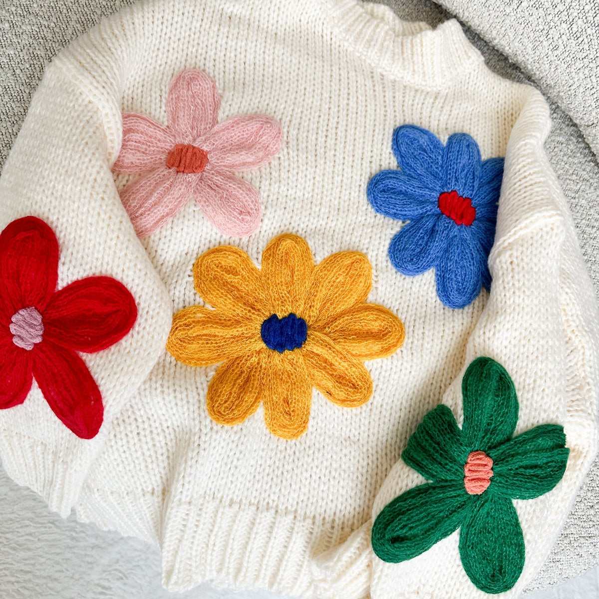 Mia™ Pullover Margerite yumuşak yün