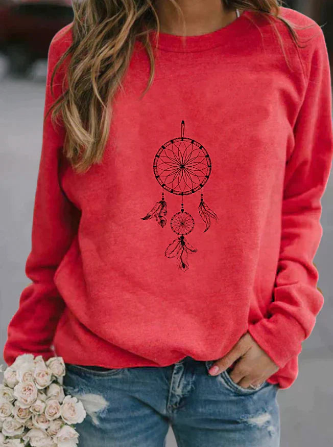 CARLOTA - Kış için sıcak uzun kollu sweatshirt
