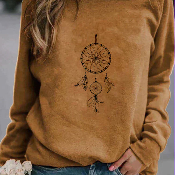 CARLOTA - Kış için sıcak uzun kollu sweatshirt