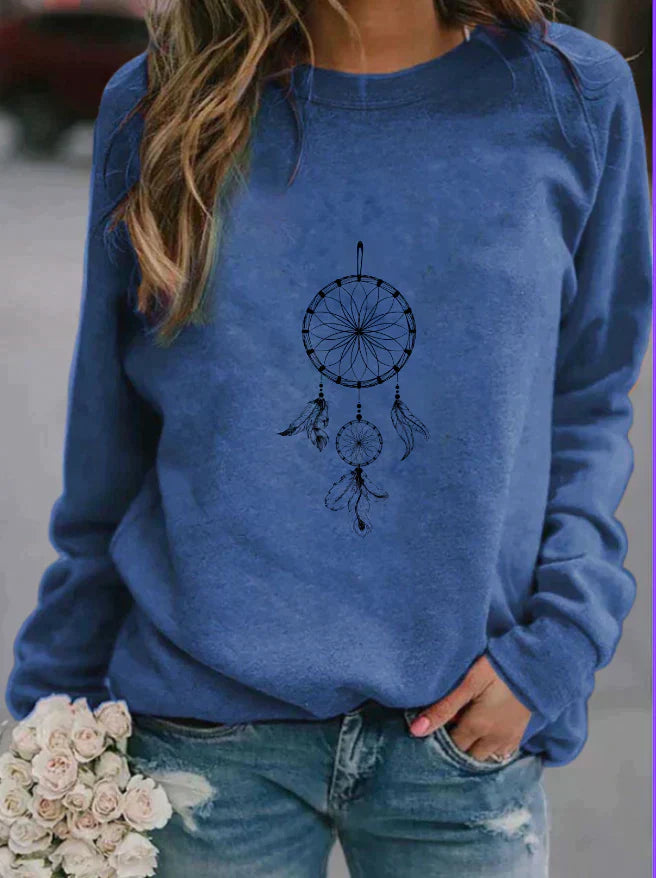 CARLOTA - Kış için sıcak uzun kollu sweatshirt
