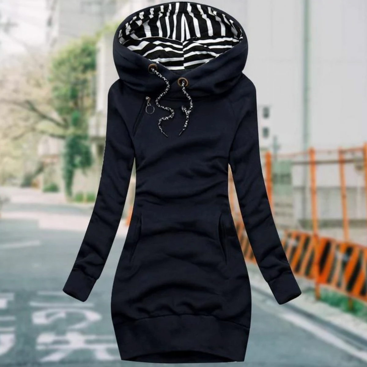 LEONAS - Kış için Sıcak Uzun Kollu Sweatshirt