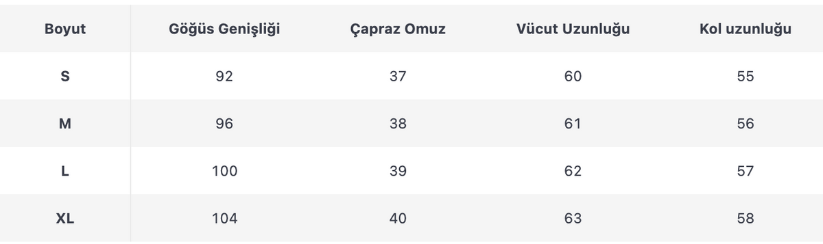 Tunis Kadın Gömlek
