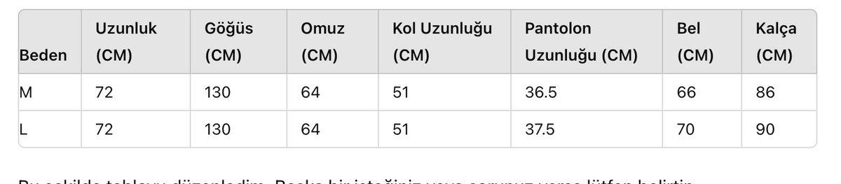 KADIN EKOL SET YM151