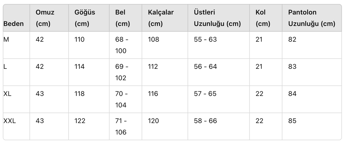 KADIN EKOL SET YM161