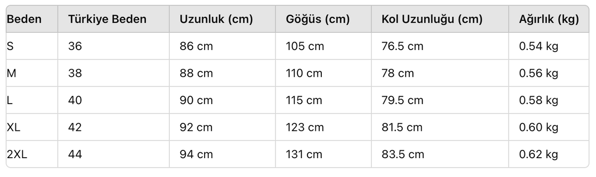 KADIN HIRKA-YELEK TH1292