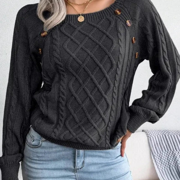 Danielle - Kadınlar için Çok Yönlü Triko Kazak
