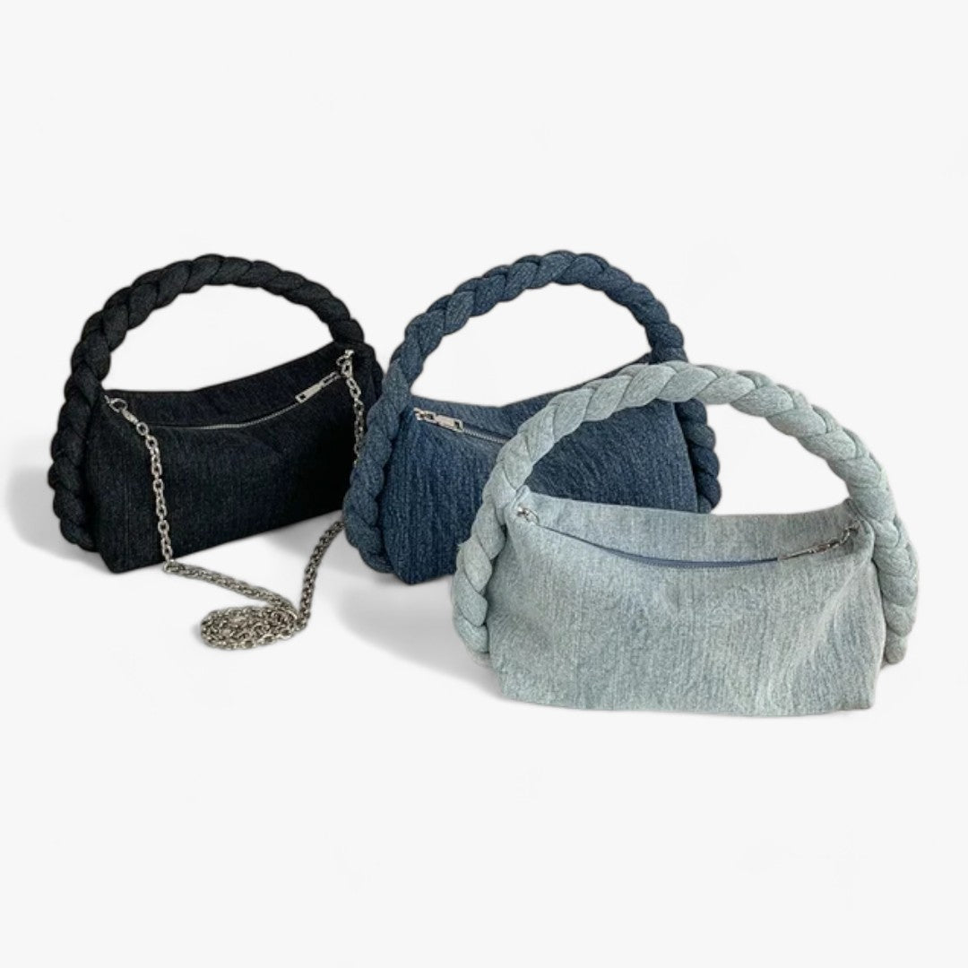 Denim-El Çantası - Günlük Kullanım için Şık ve Fonksiyonel