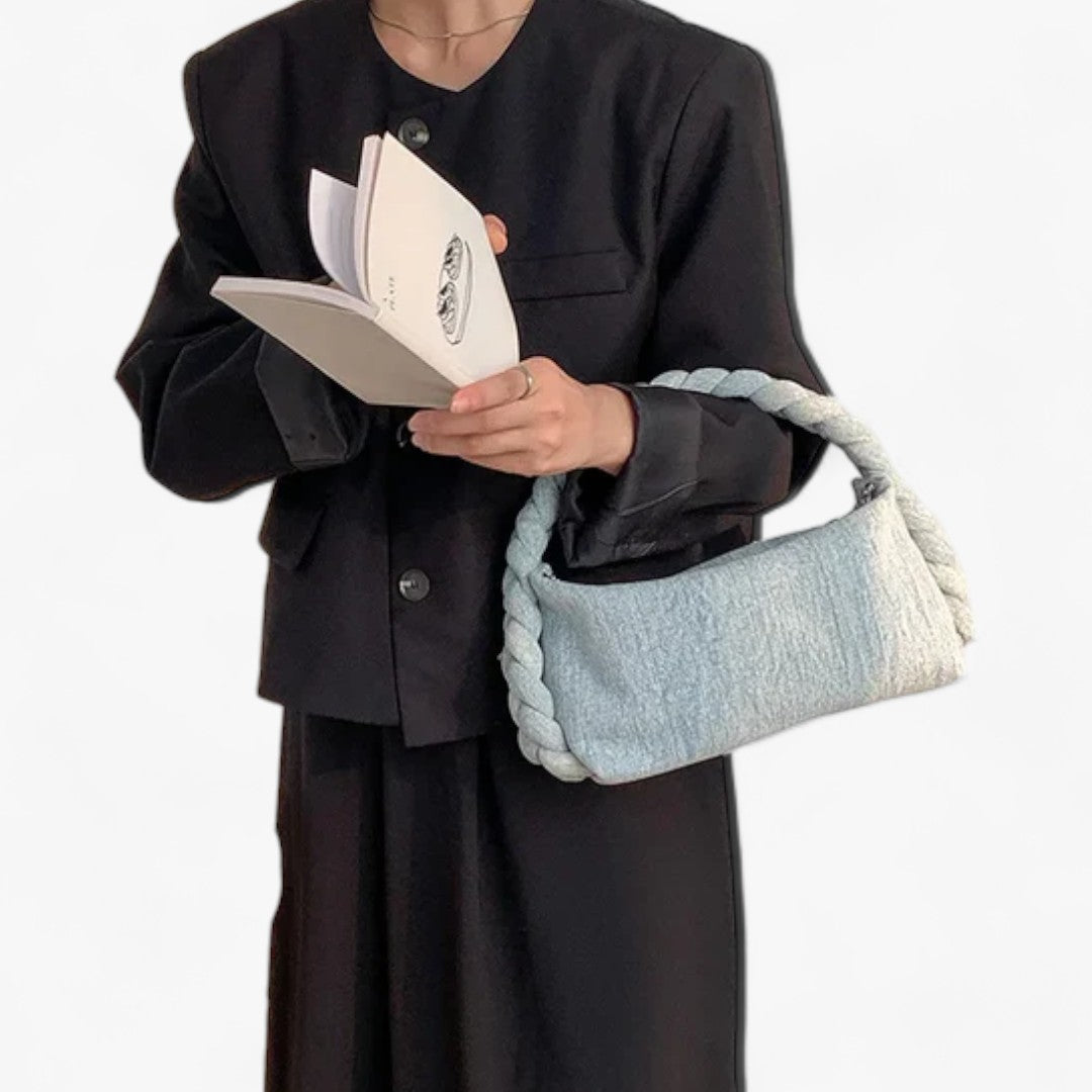 Denim-El Çantası - Günlük Kullanım için Şık ve Fonksiyonel