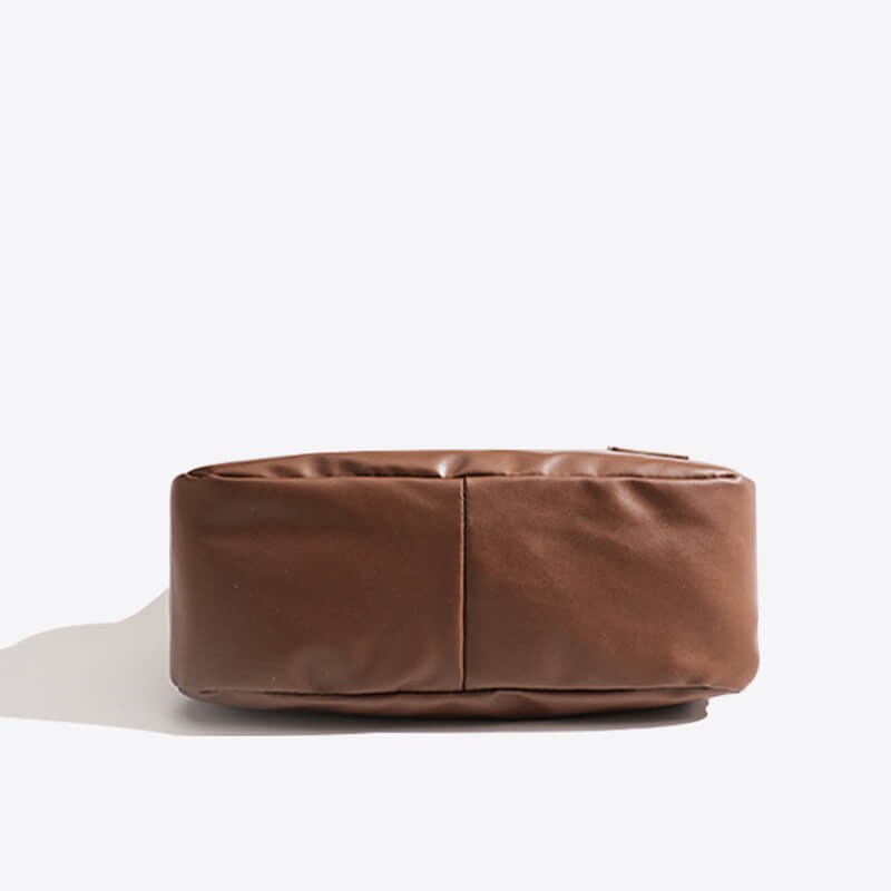 Vegan Deri Hobo-Omhängetasche Kuriertasche