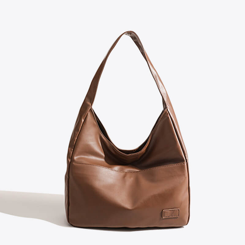 Vegan Deri Hobo-Omhängetasche Kuriertasche