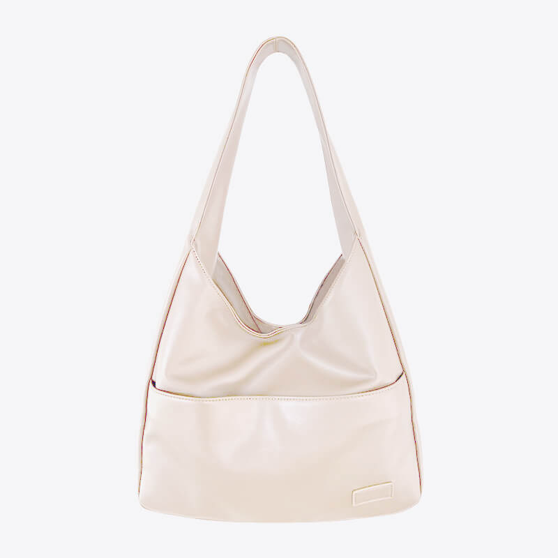 Vegan Deri Hobo-Omhängetasche Kuriertasche