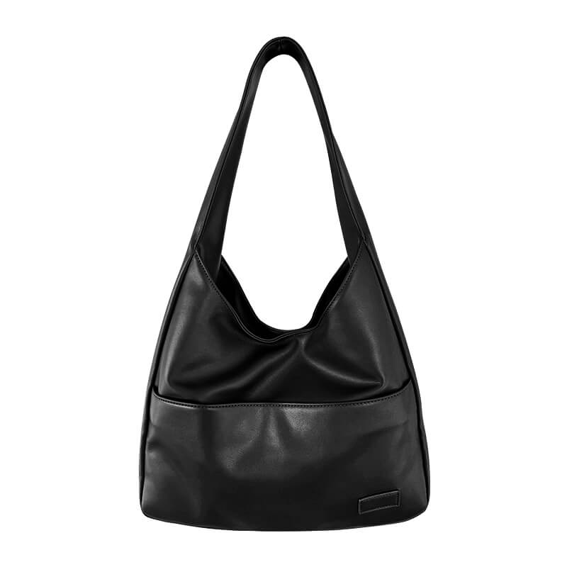 Vegan Deri Hobo-Omhängetasche Kuriertasche