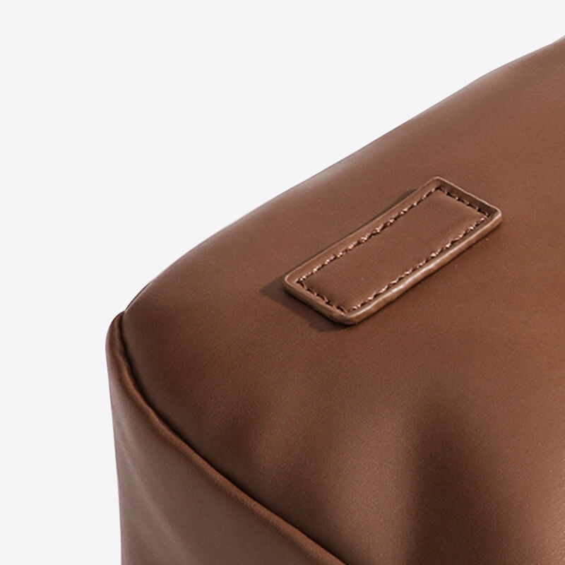 Vegan Deri Hobo-Omhängetasche Kuriertasche