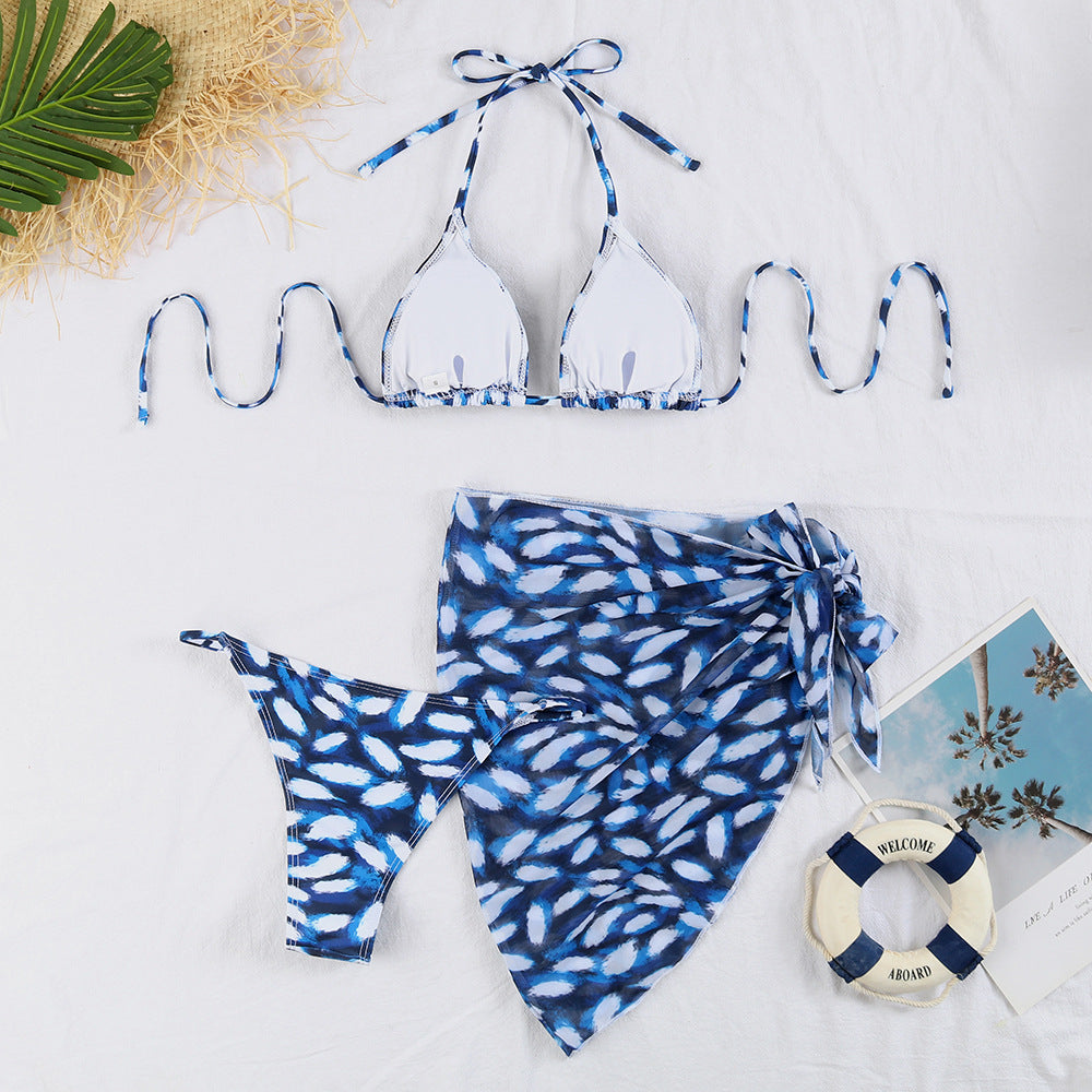 Çok Renkli Baskılı Seksiy Bikini