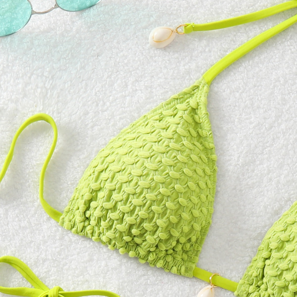 Seksiyen Bölünmüş Mayo Özel Kumaş Yüzme Elbisesi