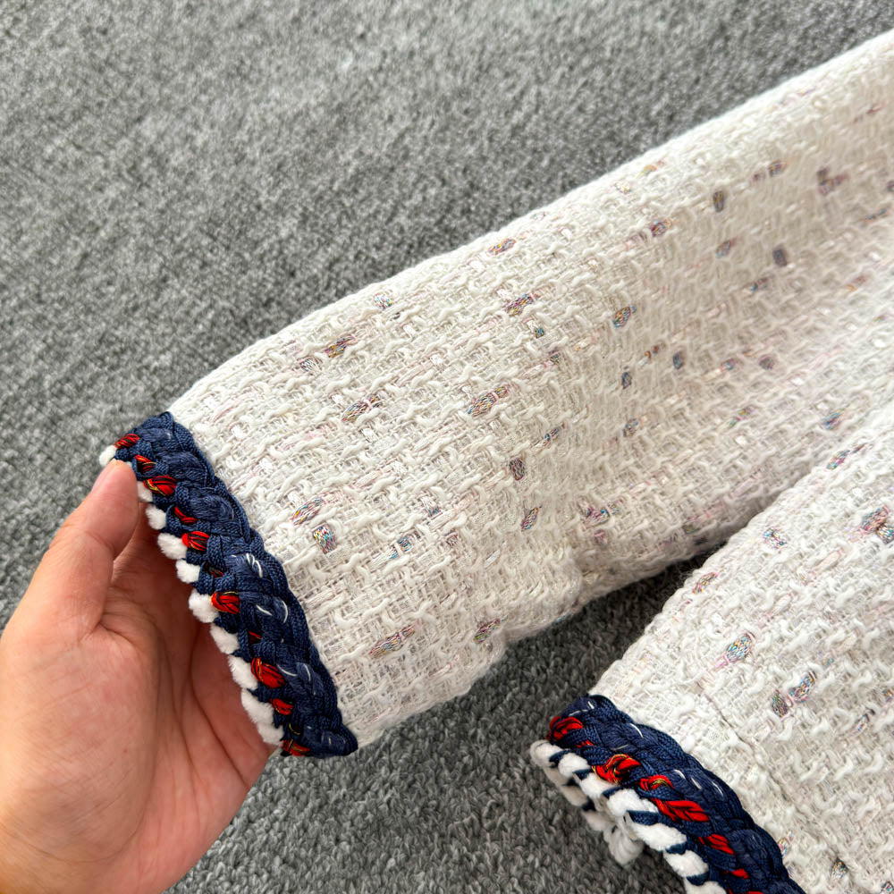 Çok Cepli Tweed Üst