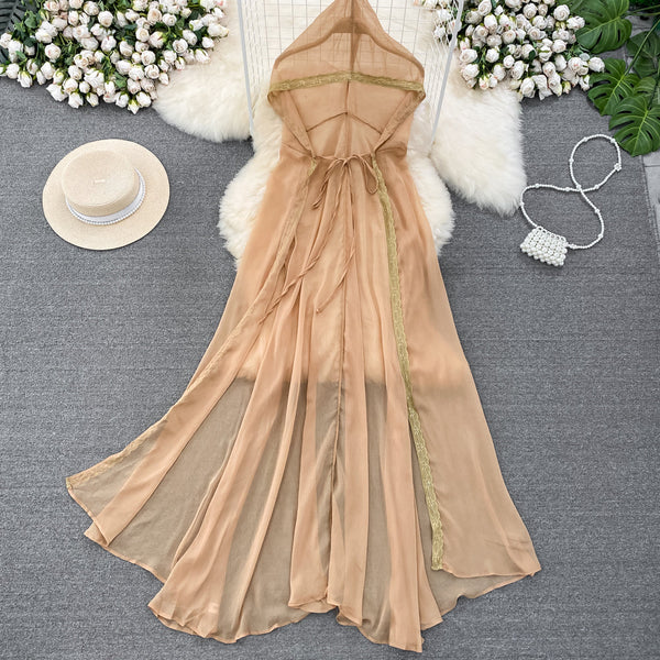 Etnik Stil Kapüşonlu Şal Kapağı