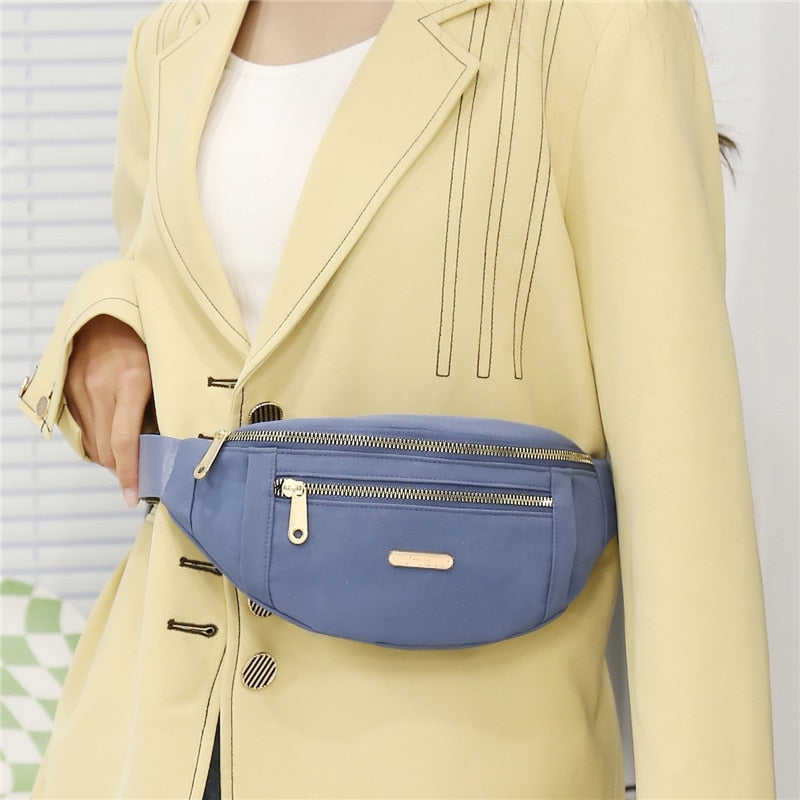 Bellachicha Kadın Bel Çantası | Kadınlar için Çok Amaçlı Oxford Pouch Çantası