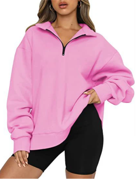 Charlotte – kadınlar için yaka detaylı sweatshirt