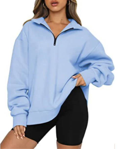 Charlotte – kadınlar için yaka detaylı sweatshirt