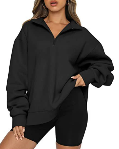 Charlotte – kadınlar için yaka detaylı sweatshirt