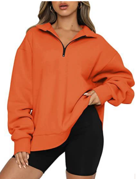 Charlotte – kadınlar için yaka detaylı sweatshirt