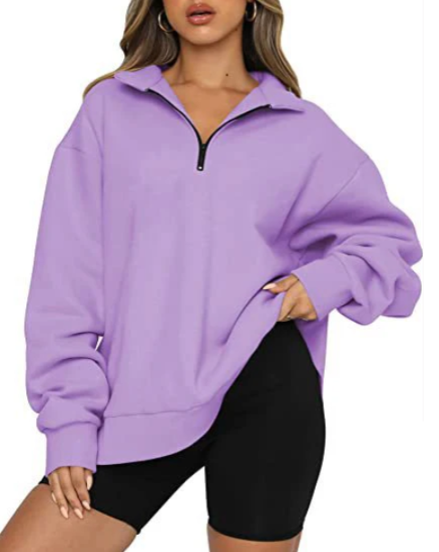 Charlotte – kadınlar için yaka detaylı sweatshirt