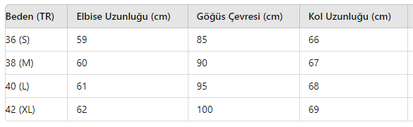 KADIN KAZAK HY1327