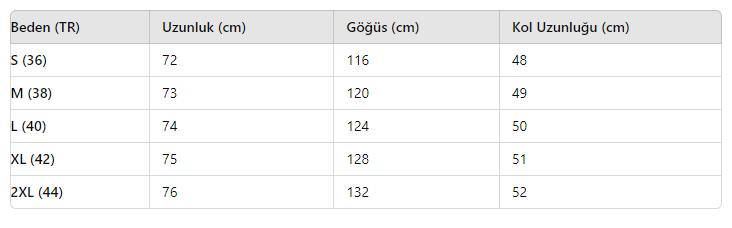 KADIN HIRKA-YELEK TH1329