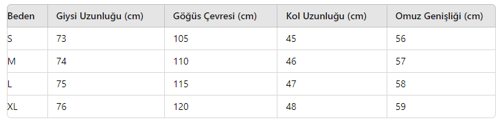 KADIN HIRKA-YELEK TH1296