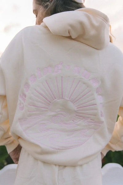 Abigail - Kapüşonlu Sweatshirt - Günbatımı Geri