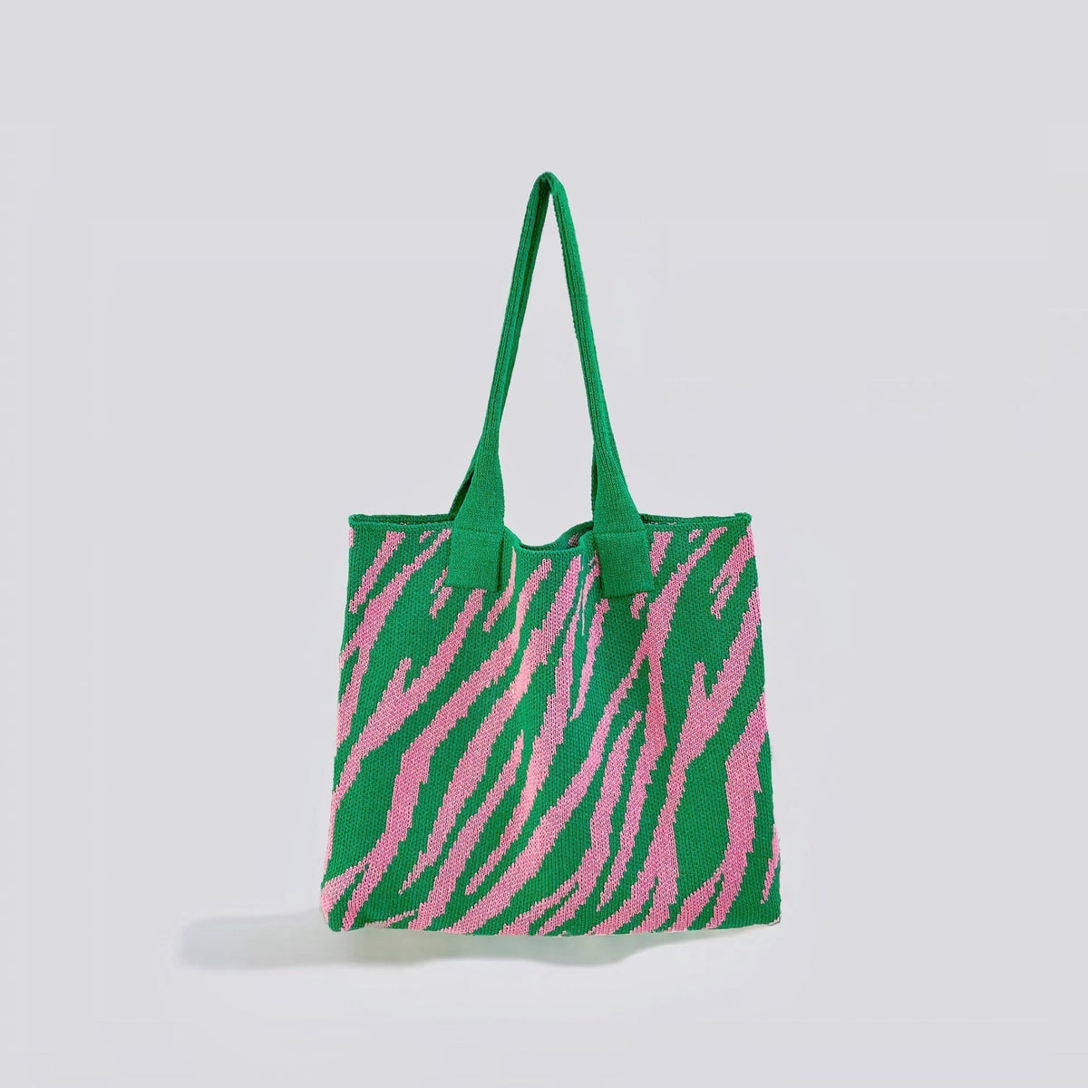 Zebra Desenli Alışveriş Çantası