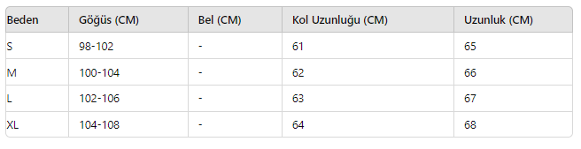 KADIN KAZAK HY1273